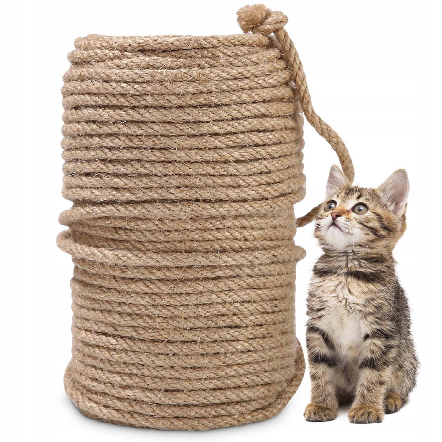 Levně Jutový Provázek Balicí 8 mm 100 m Ideální na škrabadlo