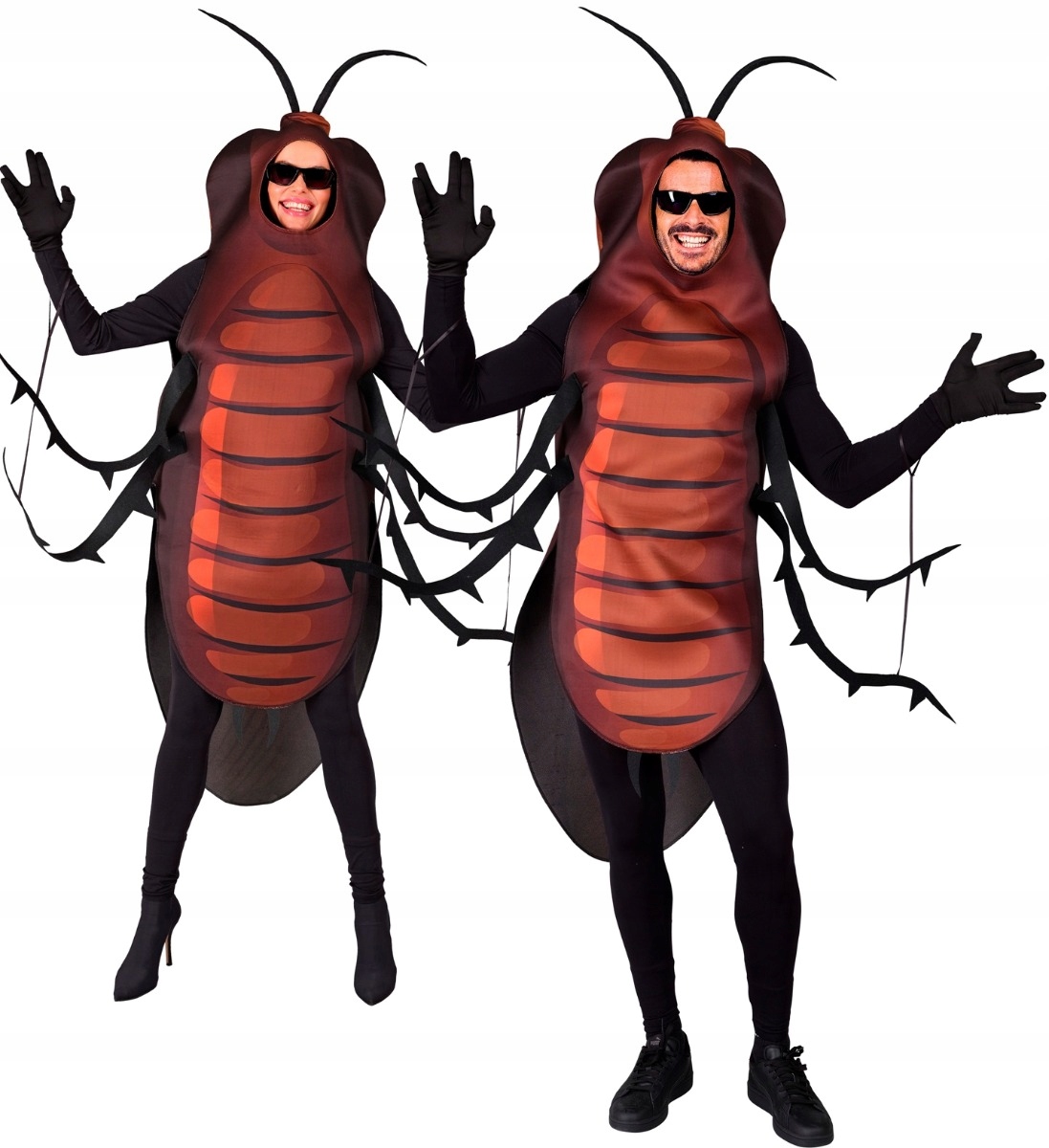 Kostým Švába Převlek červa Kostým Halloween M/L