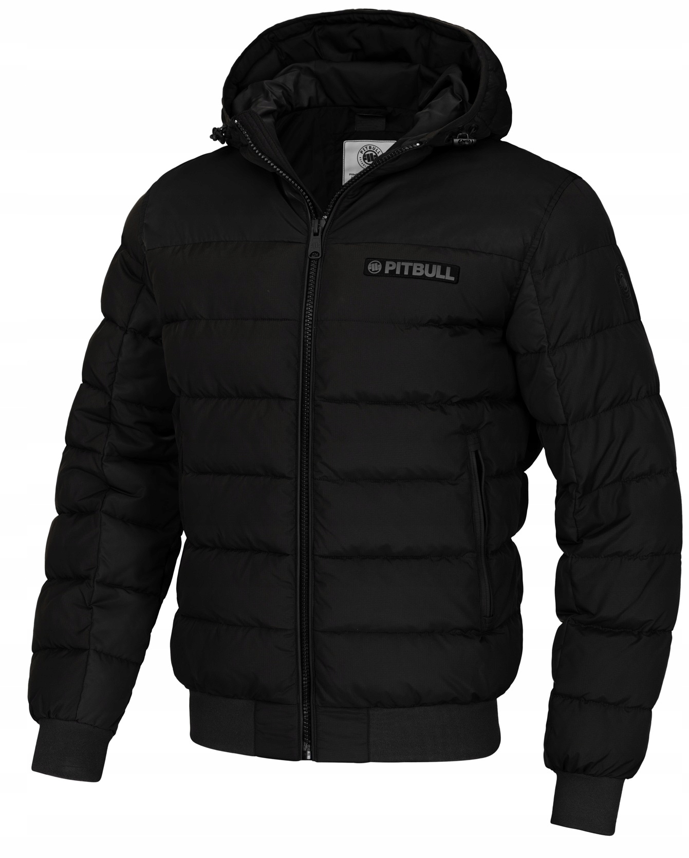 Pitbull West Coast Pánská Zimní Bunda Prošívaná Dillon Black Černá 3XL