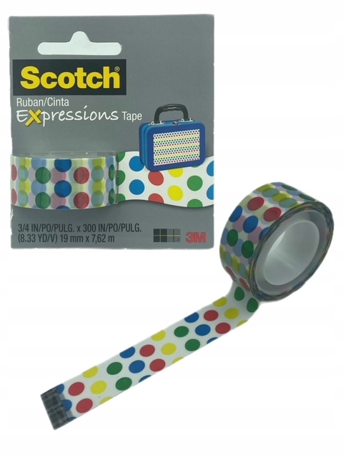 

Taśma Samoprzylepna Scotch 19mm 7,63m