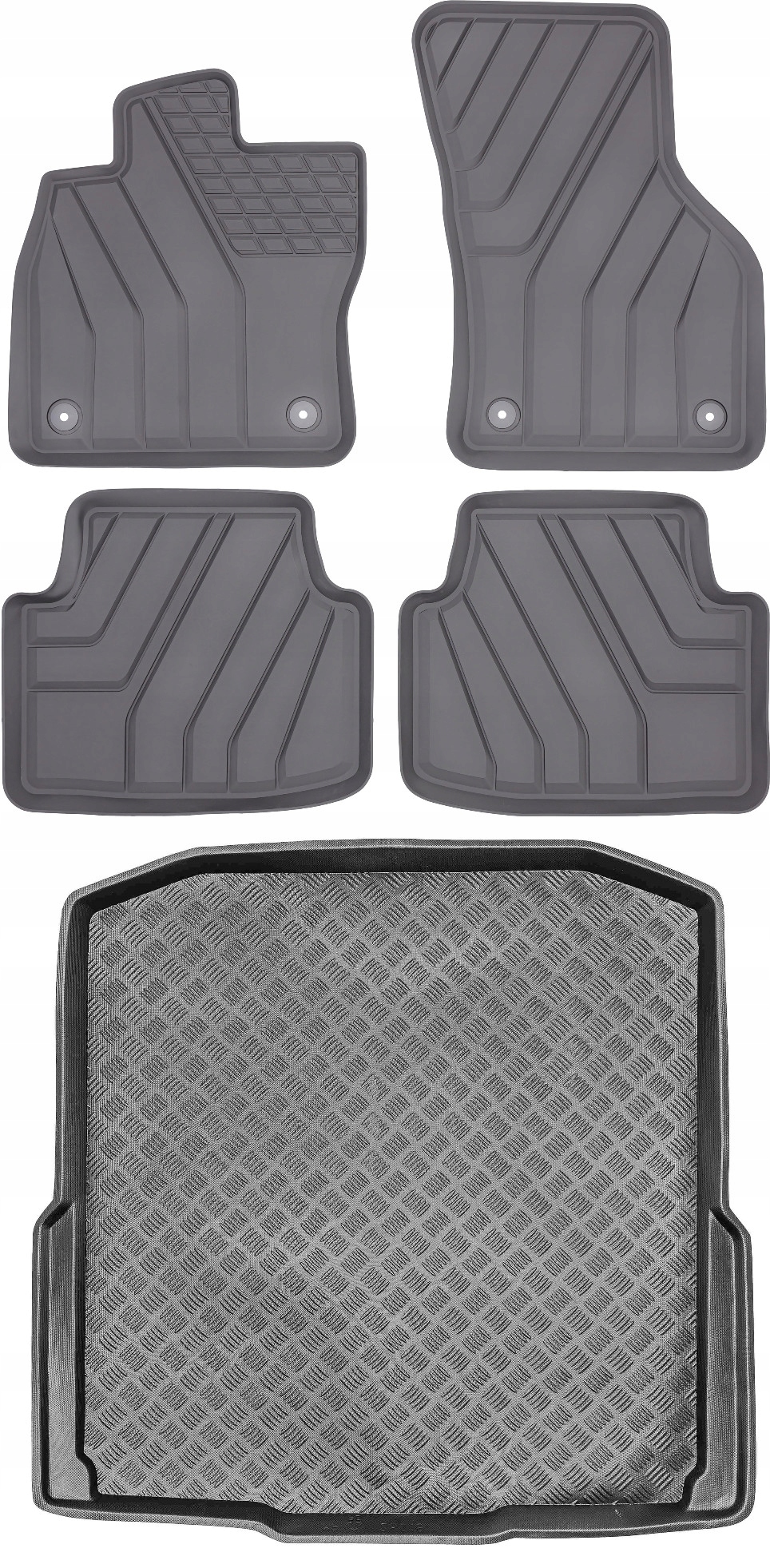 Škoda Octavia III Kombi 2013-2020 Sada Gumové rohože rohož