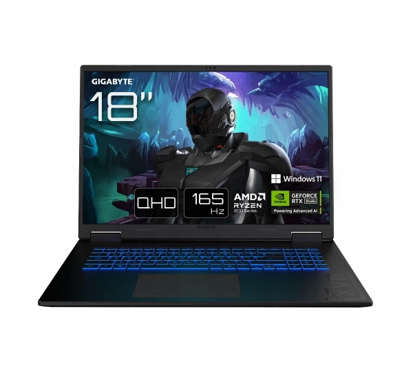 Gigabyte Gaming A18 3VHK3EEC94SH 18'' 165Hz R7 260 16GB 1TB Ssd RTX5060 W11