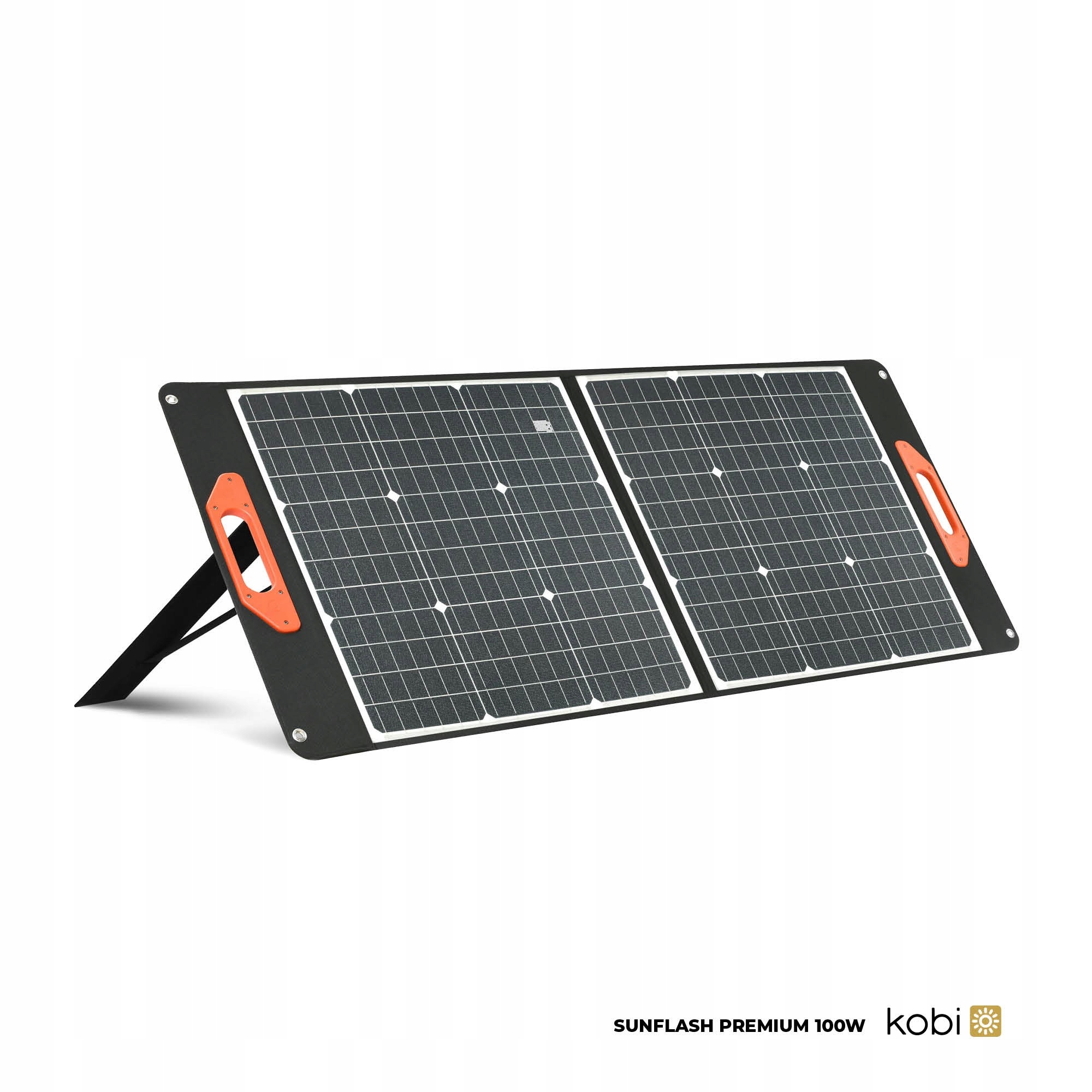 Panel Bateria Solarna Fotowoltaiczna Przenośna Składana Usb/usb-c 100W Kobi