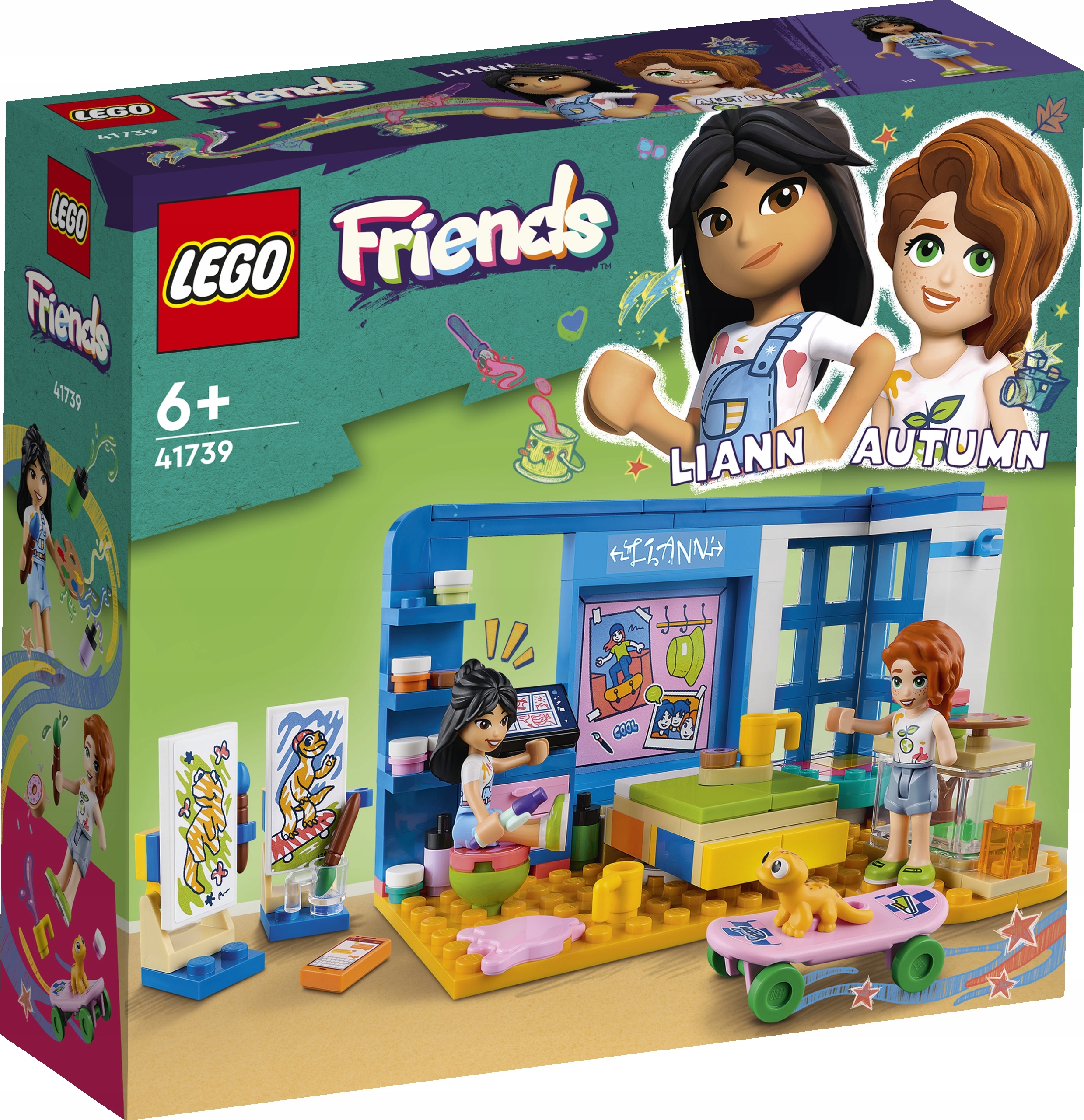 LEGO Friends 41739 комната Лианн
