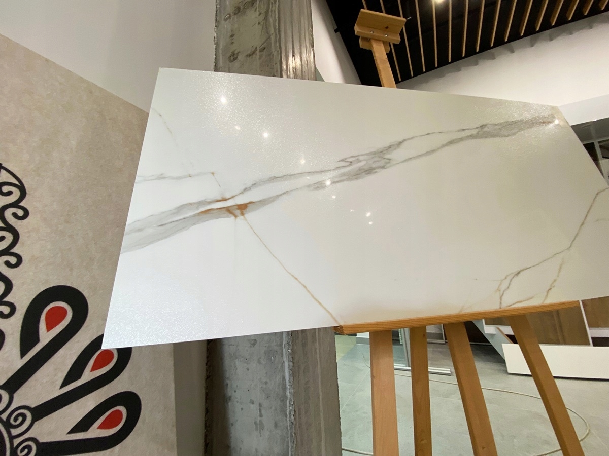 płytka 60x120 ala marmur gold Lappato lux Długość 120 cm