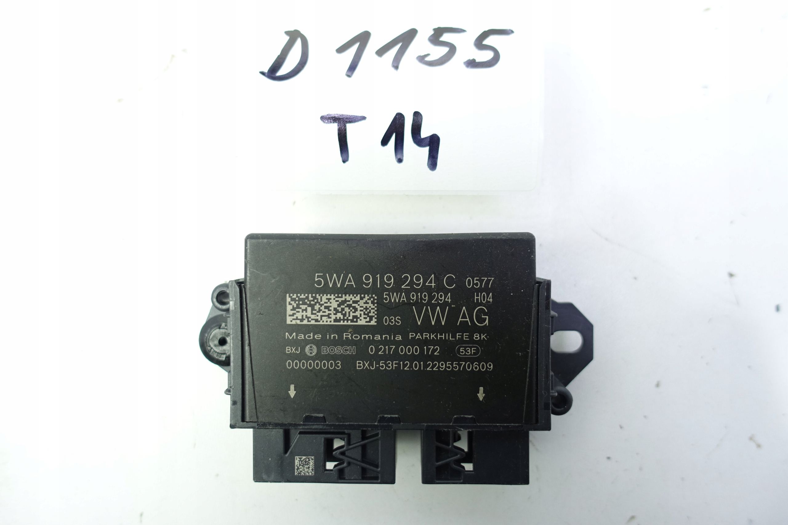 modulo Centralina PDC parcheggio VW 5WA919294C