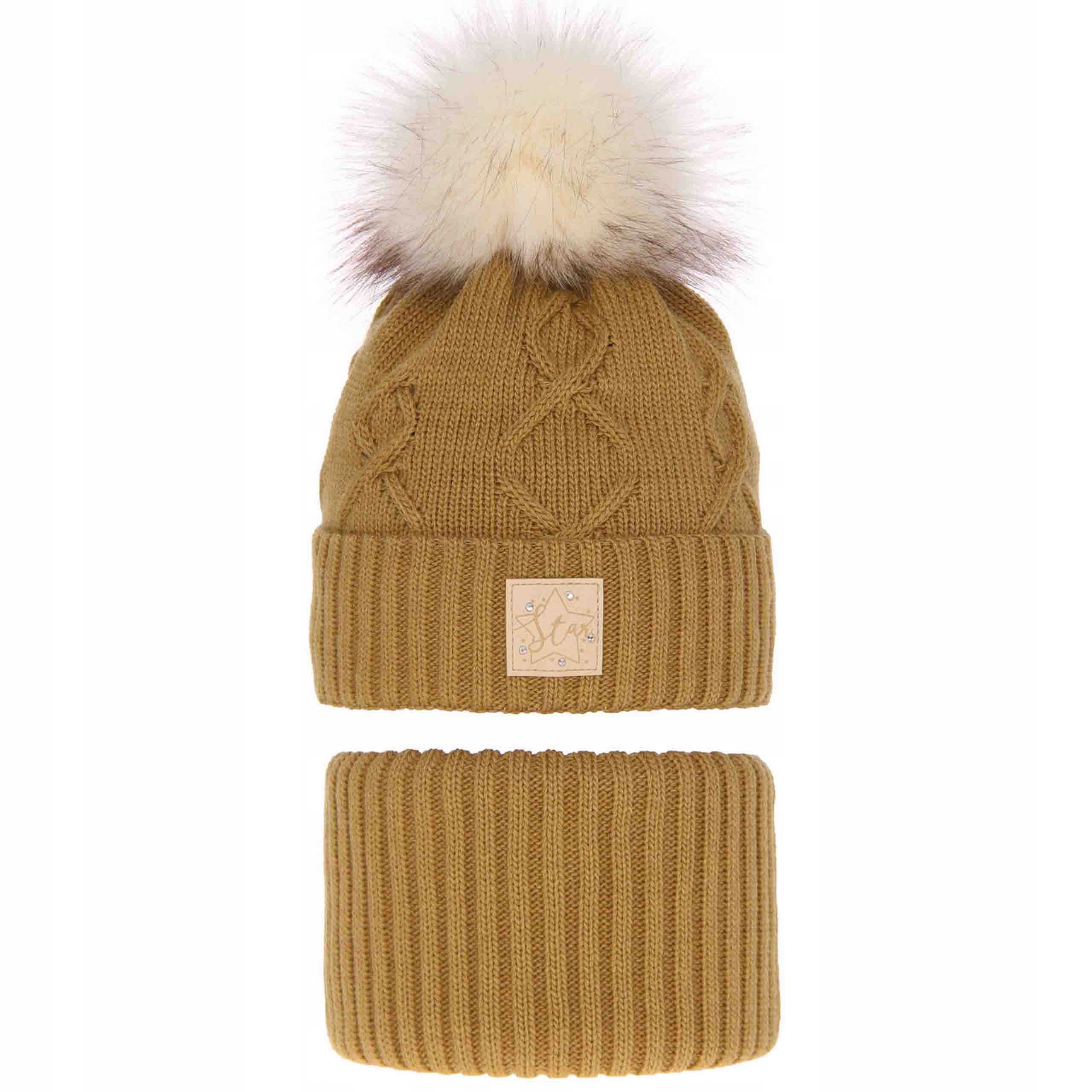 

Komplet Zimowy czapka komin Zima 52-54cm, 5-10 lat