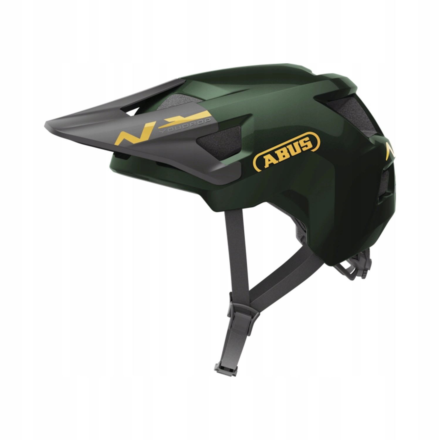 Dětská cyklistická přilba Abus YouDrop moss green S