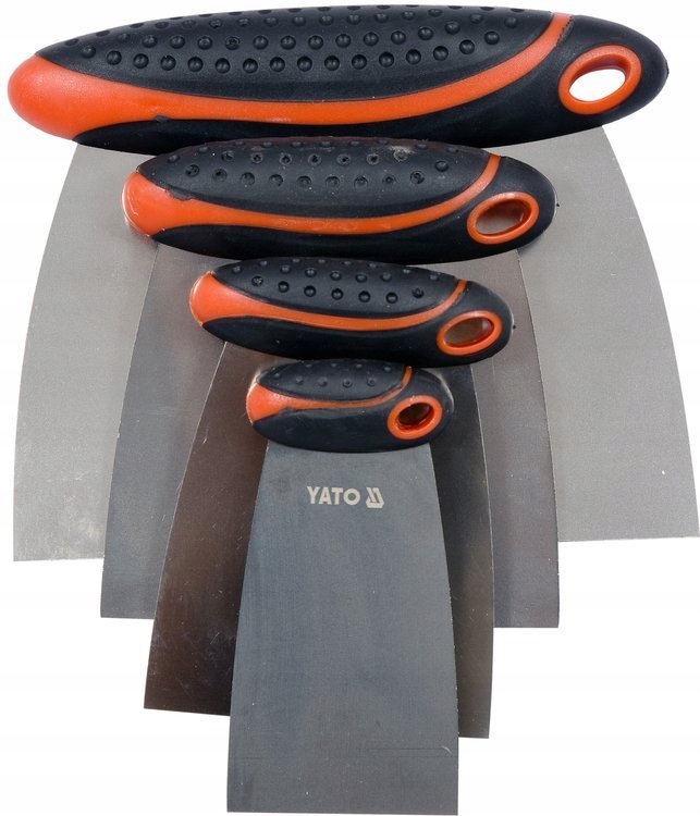 

Szpachelki Japonki Nierdzewne Z Uchwytami 4 Szt