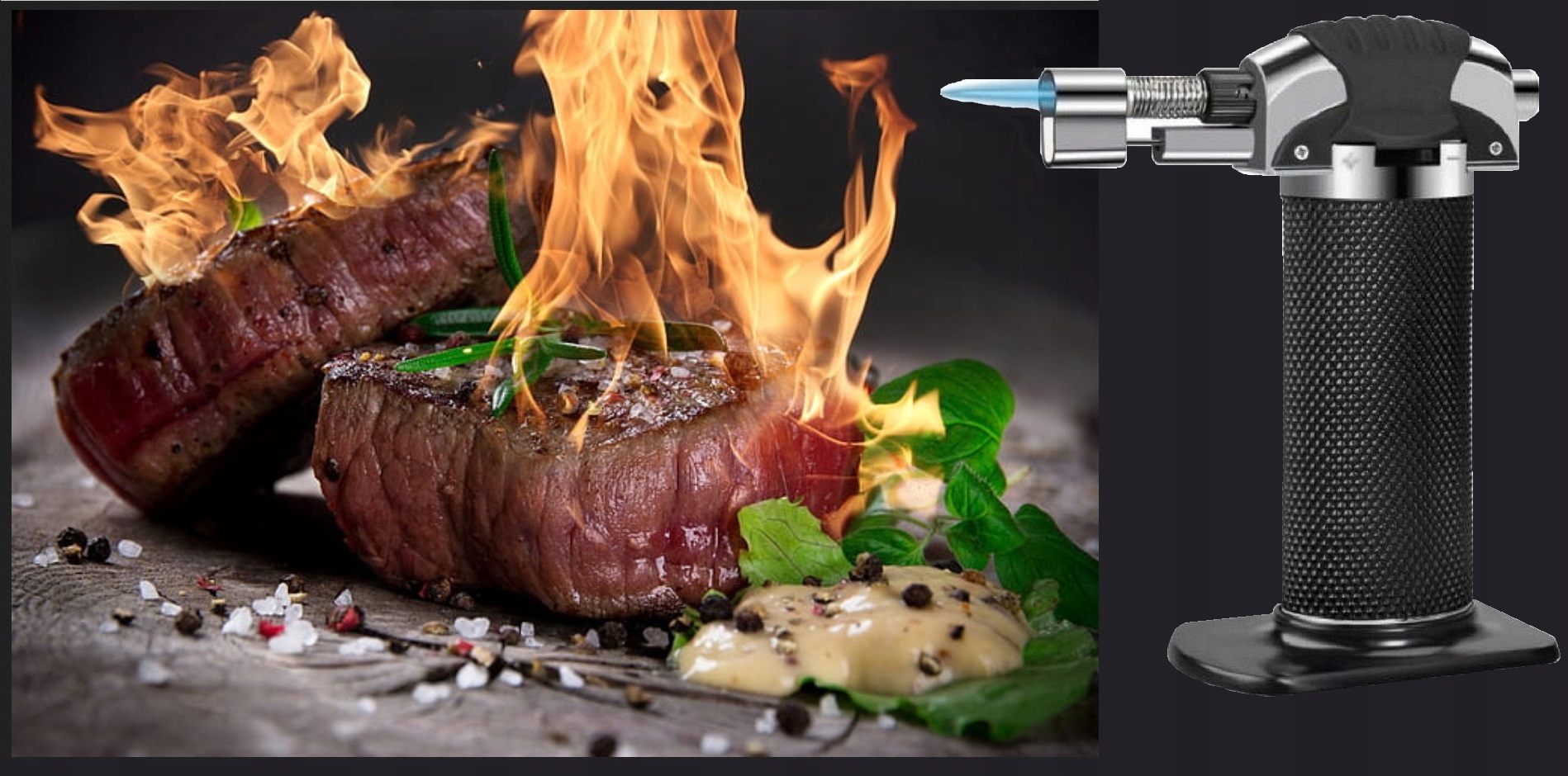 PALNIK GAZOWY KUCHENNY CUKIERNICZY GRILL OPALARKA ZAPALARKA DO LUTOWANIA Kod producenta PALNIK GAZOWY UNIWERSALNY Z PODSTAWKĄ