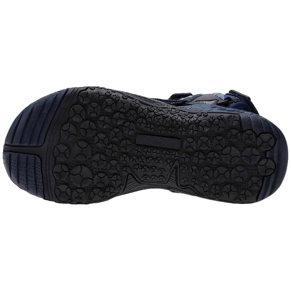 Sandały chłopięce 4F HJL22 JSAM001 niebieskie Rodzaj zapięcia Rzepy