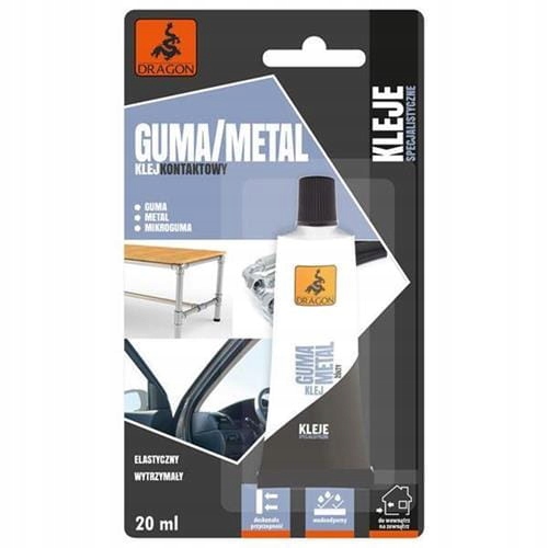 

Klej do gumy i metalu 20ml Dragon