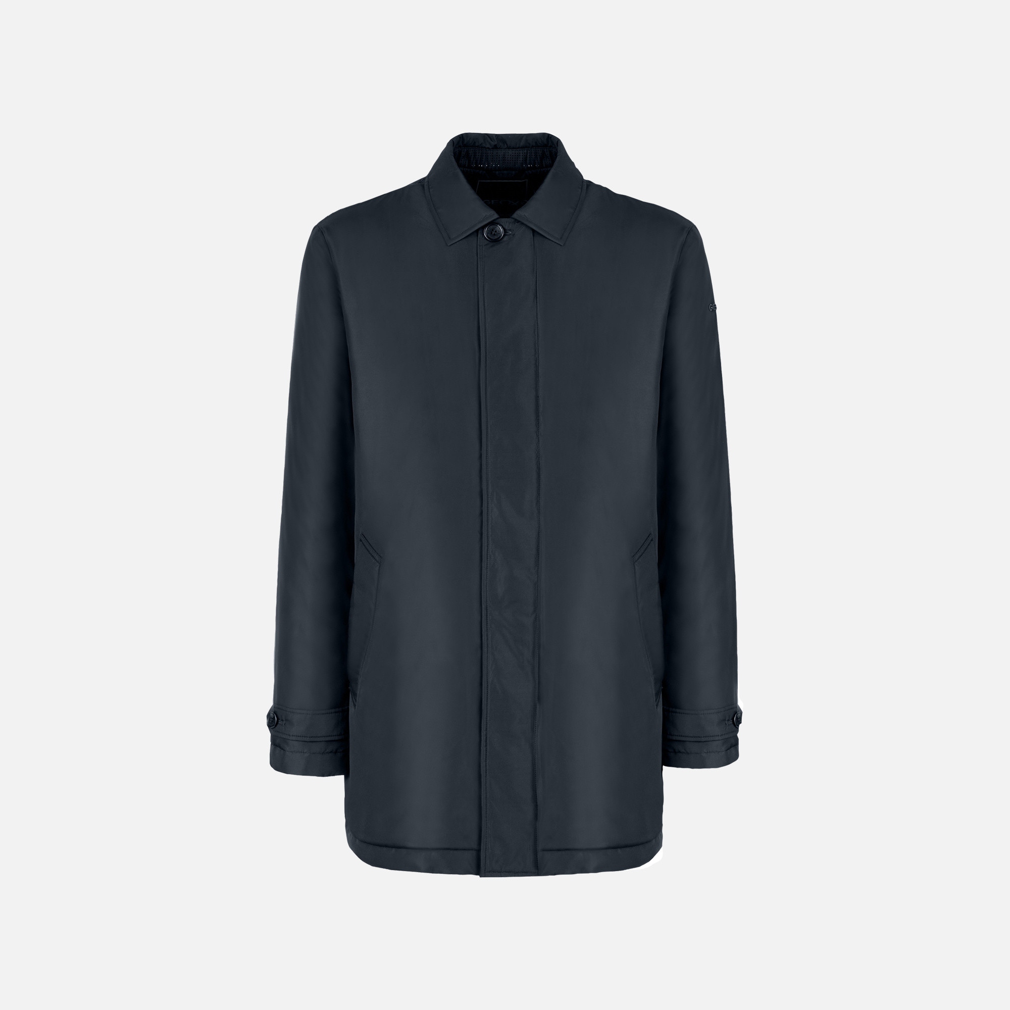 Geox Tmavě modrá pánská parka Geox Avery