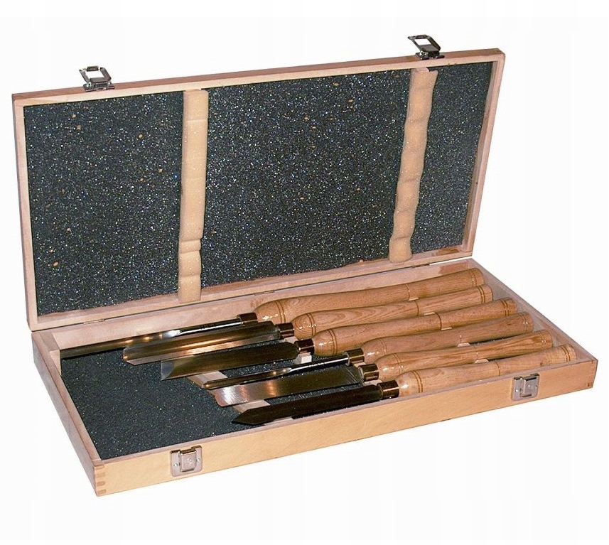 KOMPLET DŁUT 6sz DŁUTA TOKARSKIE DO DREWNA TOKARK