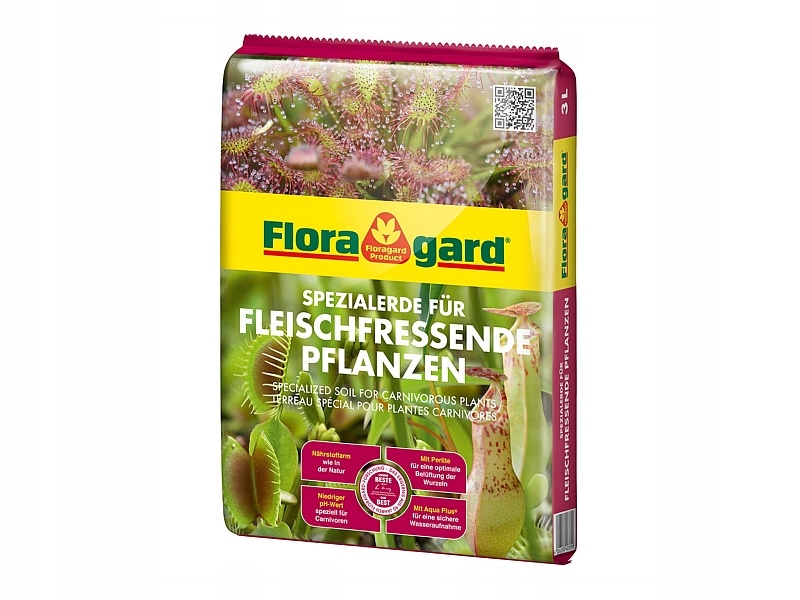 

Floragard GOToWE Podłoże Do Roślin Owadożernych 3L