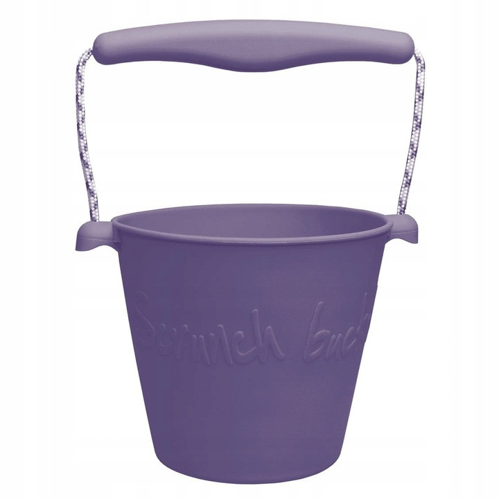 Wiaderko silikonowe do wody i piasku Purpurowe / Scrunch