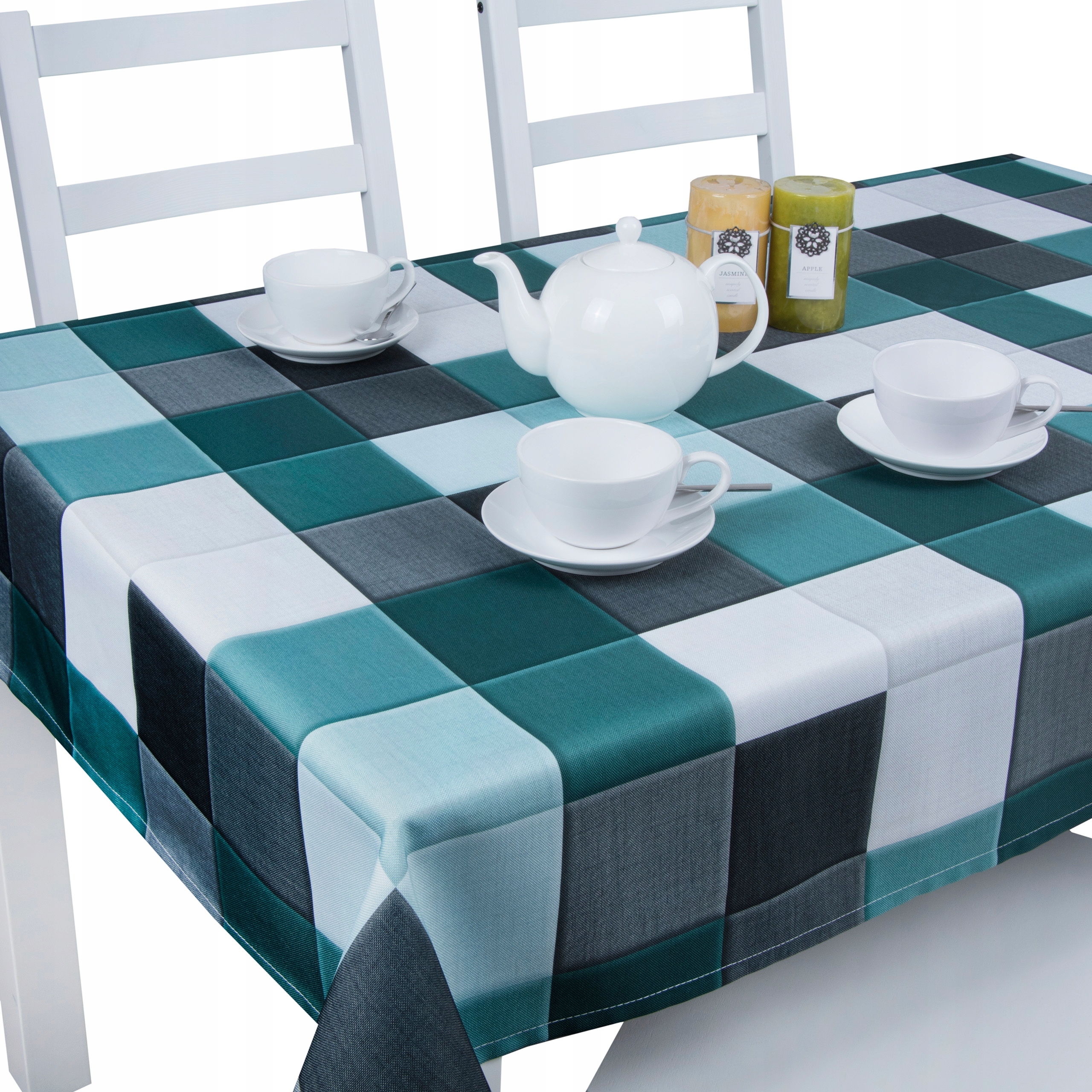 Obrus plamoodporny kuchenny ogrodowy drukowany 240x140 PRESTIGE