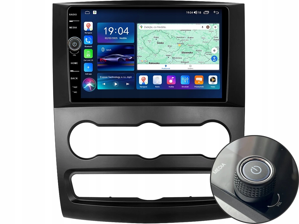 Everest 2DIN autorádio EVE62 Android, Mercedes-Benz Sprinter II