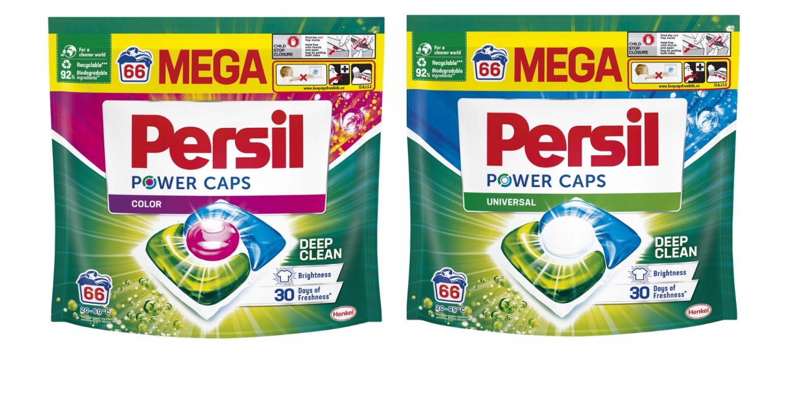 

Persil Power Kapsułki do Prania MIX 2 x 66 prań