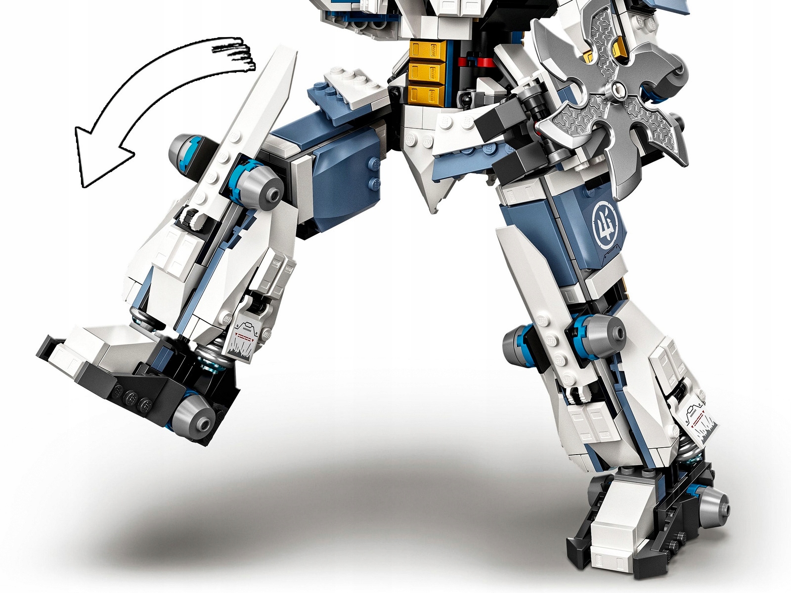 LEGO NINJAGO STARCIE TYTANÓW MECH Bohater LEGO Ninjago