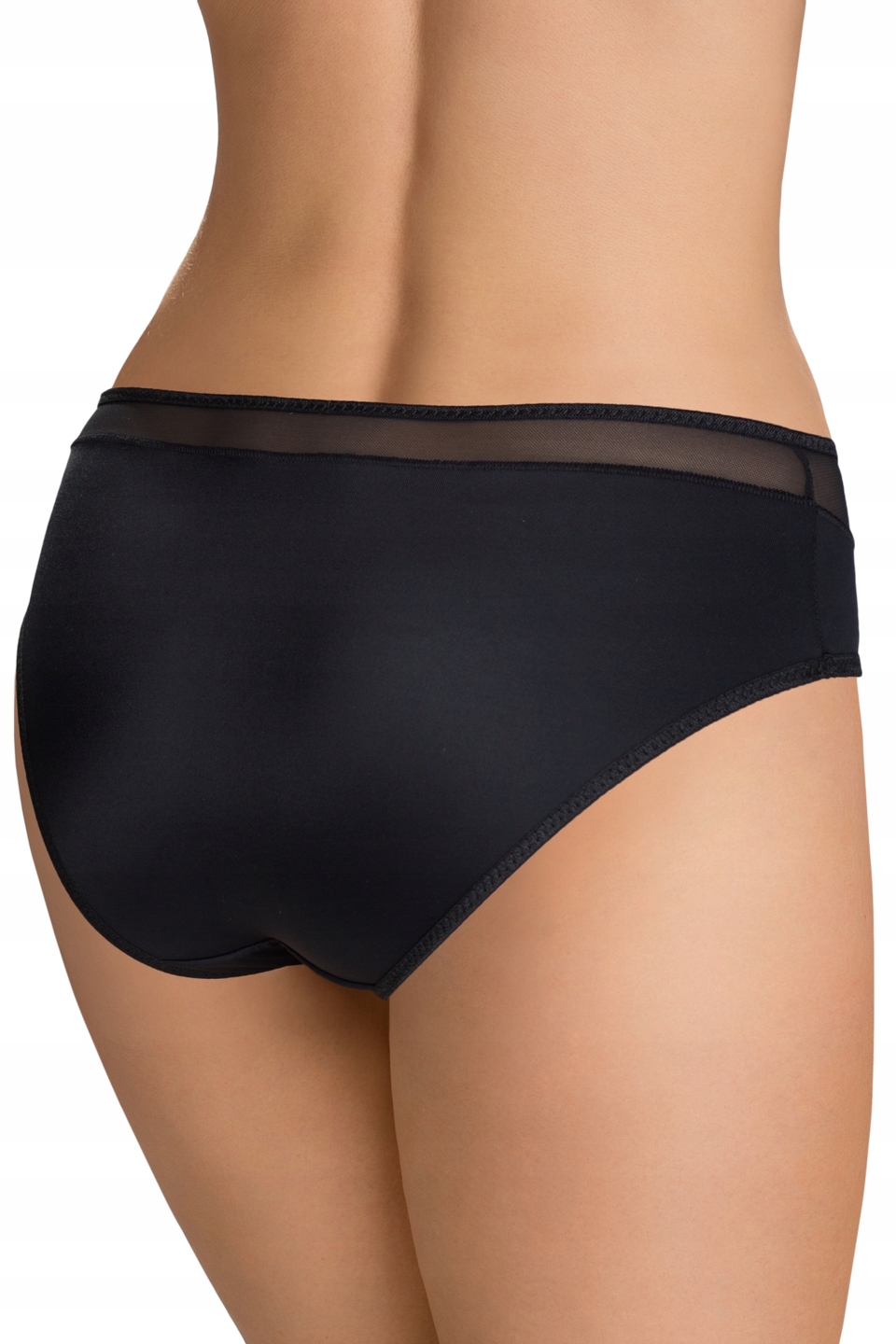 

Bella figi z tiulową wstawką czarne Eldar L