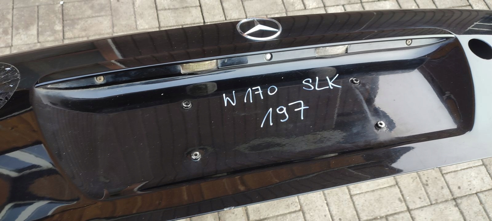 trunk door boot Mercedes W170 R170 SLK 2,3 compressor; 197