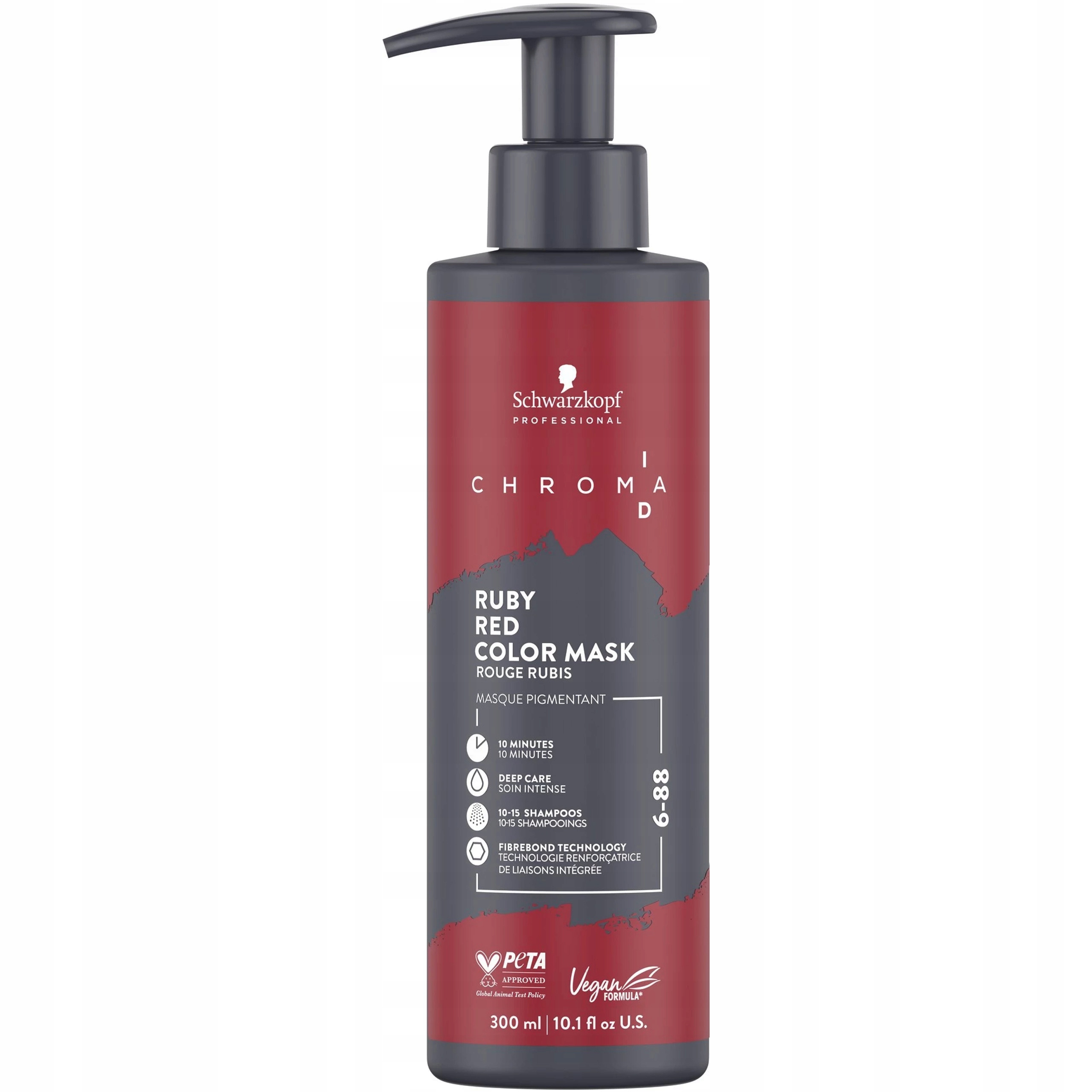 Schwarzkopf Chroma ID Bonding Maska 6-88 300ml Ruby Red Rubinová Červeň (Rubínově Červená)