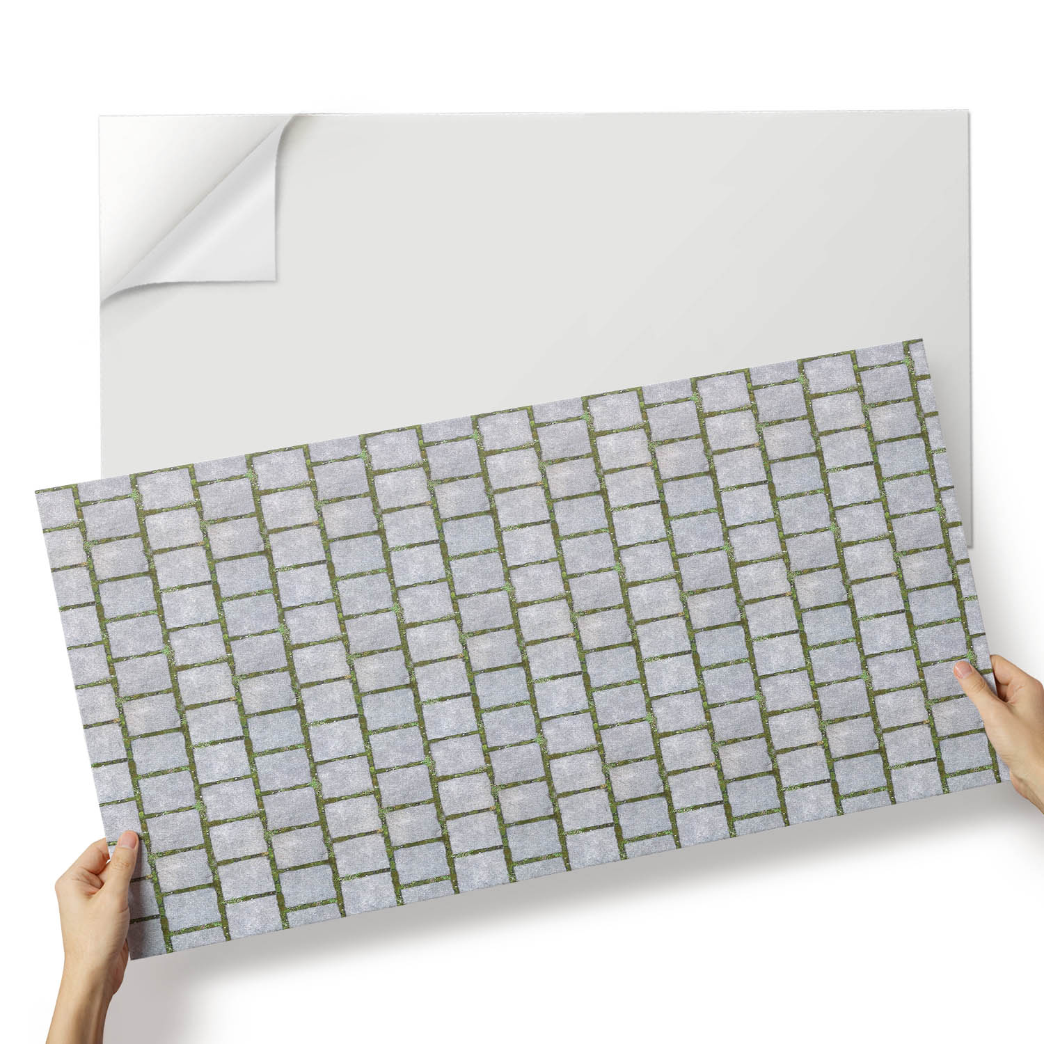 Dekorativní vinylový panel Rustikální motiv cihlové struktury 100 x 50 cm