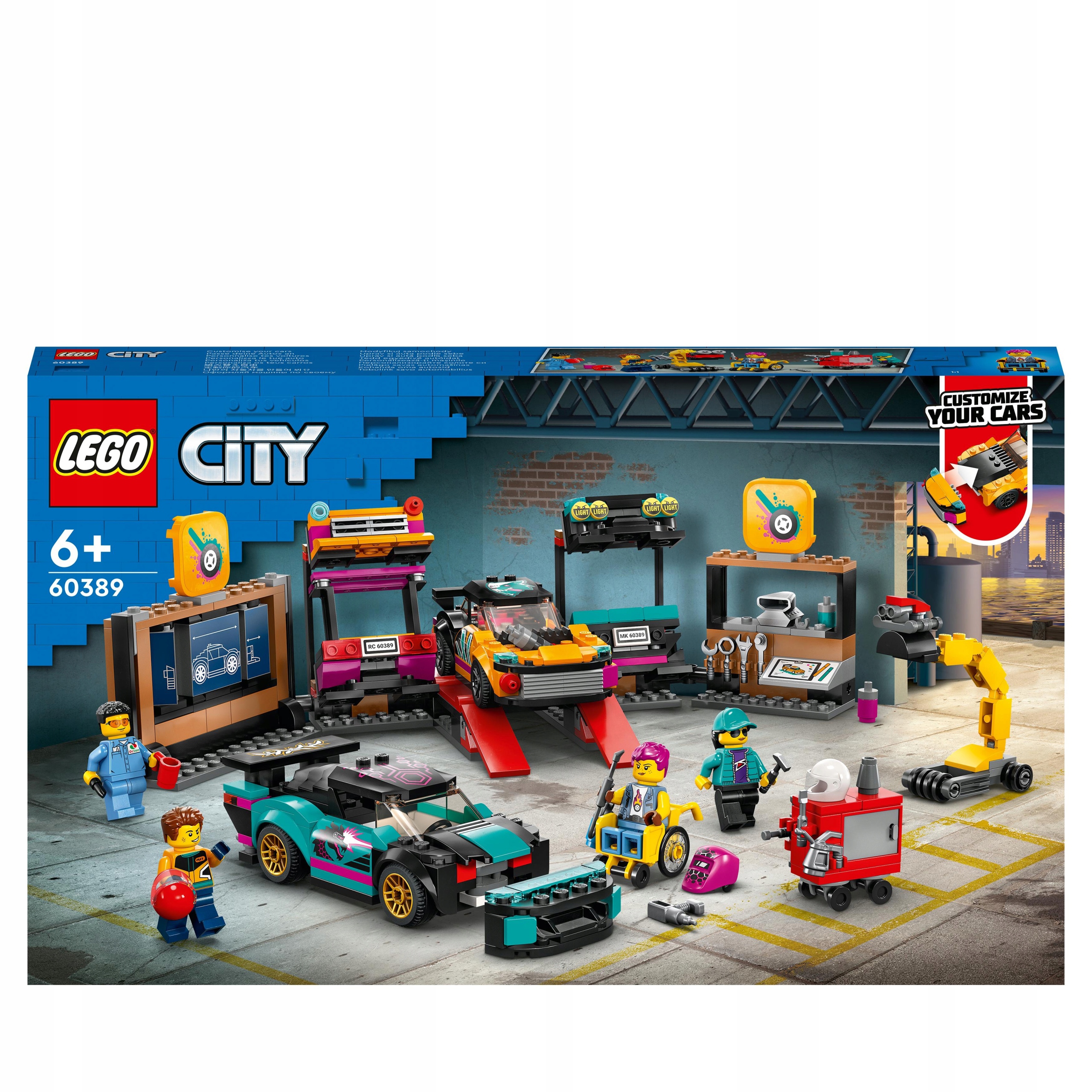 LEGO CITY WARSZTAT TUNINGOWANIA SAMOCHODÓW Numer produktu 1112347