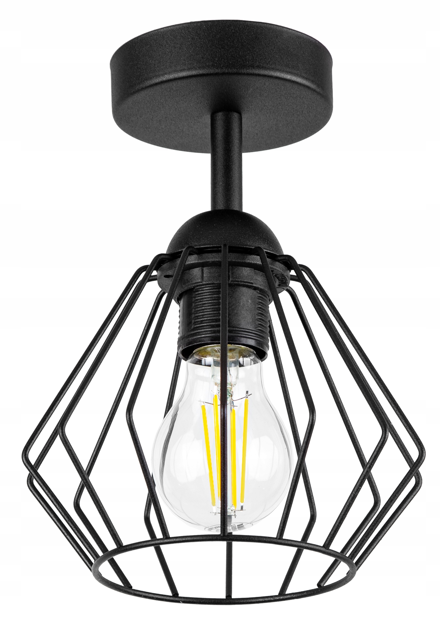 

Lampa Wisząca Sufitowa Żyrandol Brylant Loft Drut