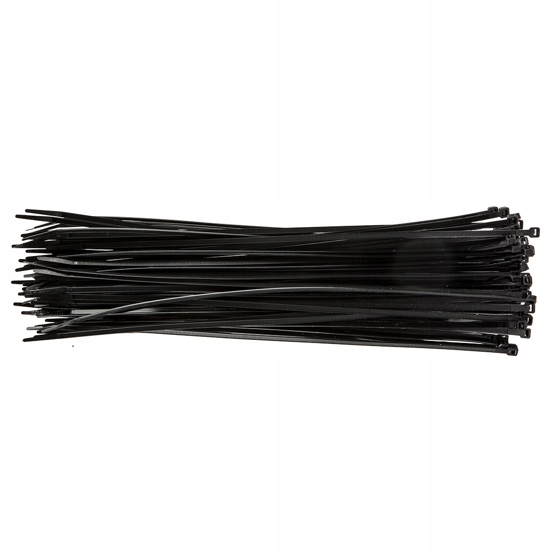 

Opaski zaciskowe kablowe 4.8 x 370mm 75szt. czarne