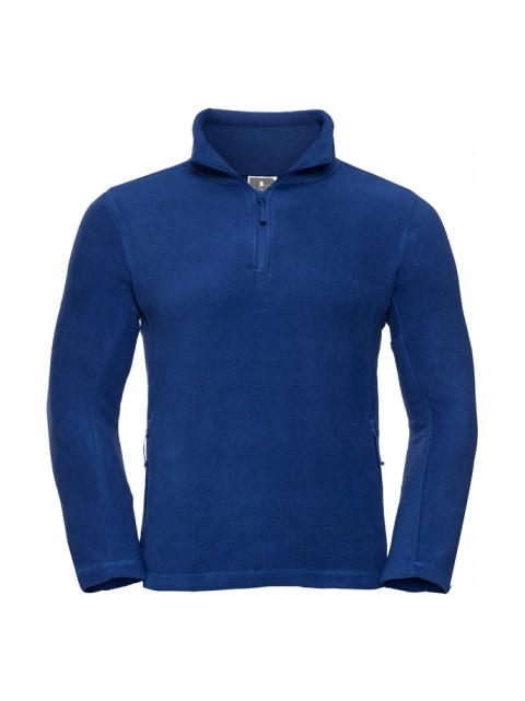 Pánský fleece s krátkým zipem Outdoor Russell Bright Royal XL
