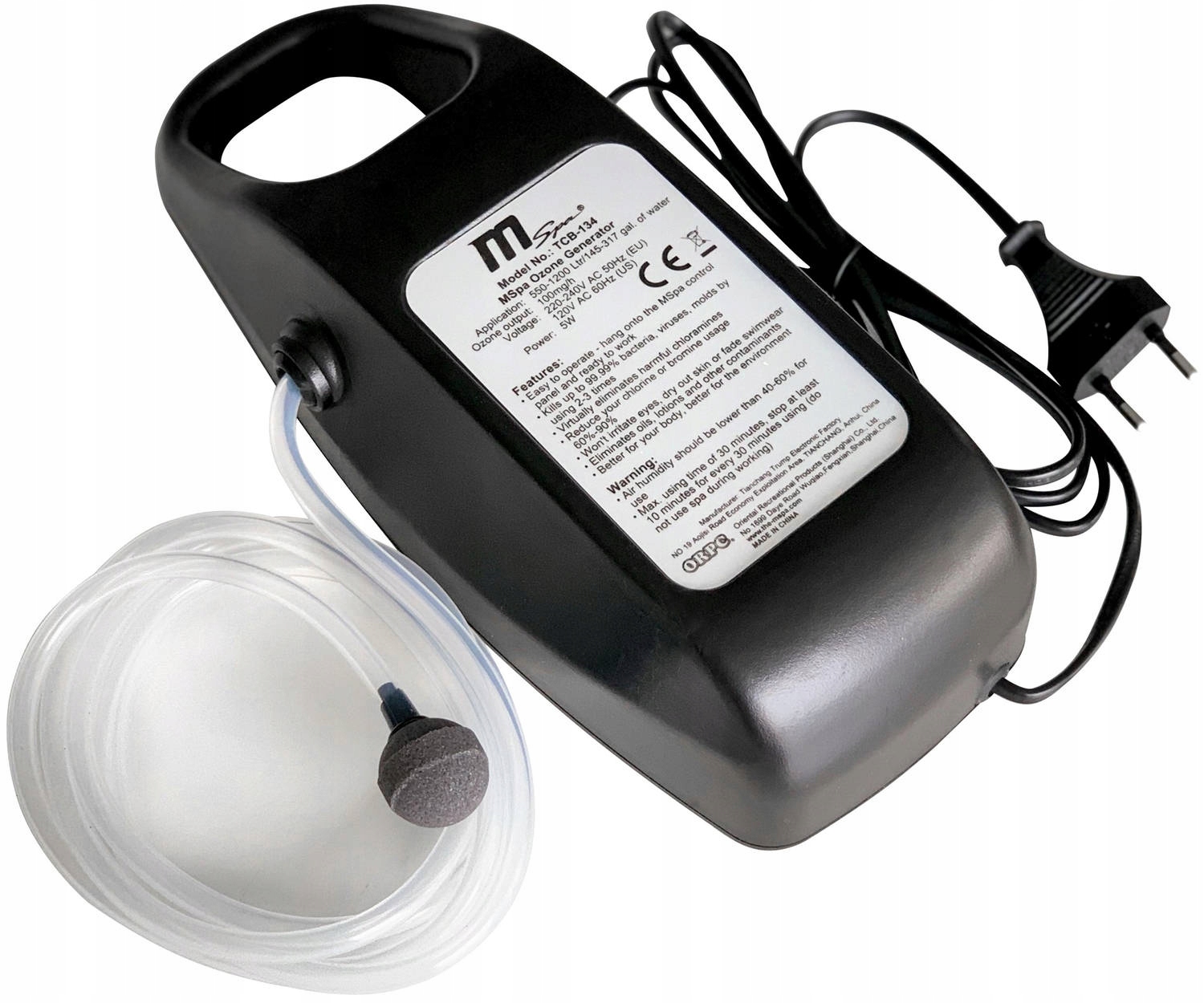 

Ozonator Generator Ozonu Do Basenu Jacuzzi MSpa