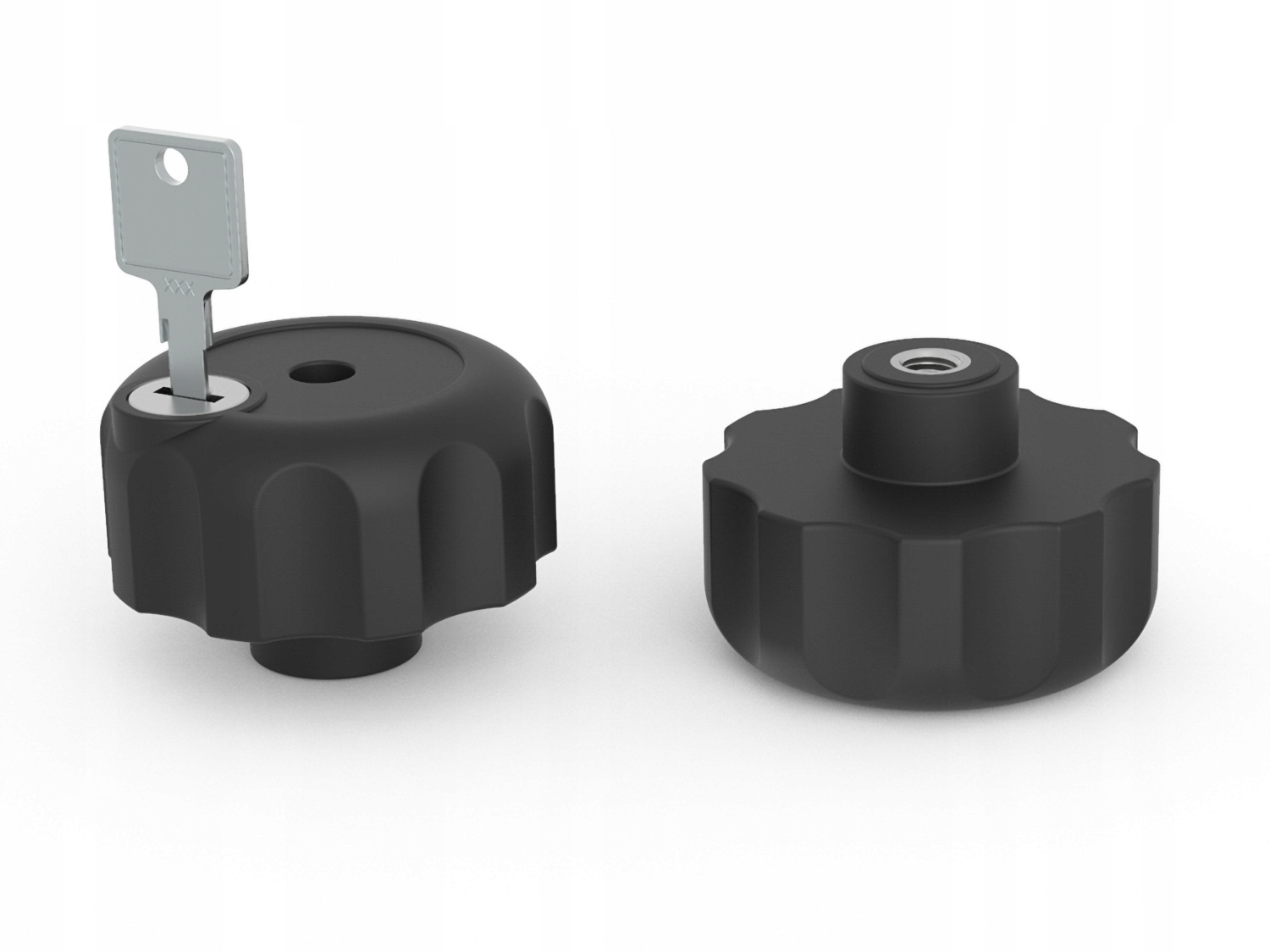 4SZT GAŁKA Z ZAMKIEM M8 DO BAGAŻNIKA ROWEROWEGO EAN (GTIN) 5905249600033