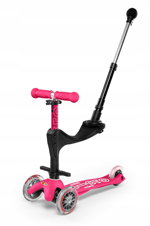 Jeździk i hulajnoga 3 w 1 z drążkiem do pchania dla rodziców Mini Micro 3w1