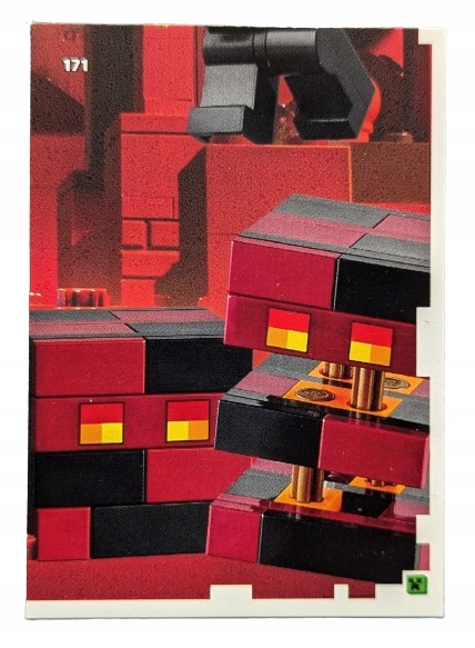 Karta Lego Minecraft Seria 1 Puzzle Numer 171