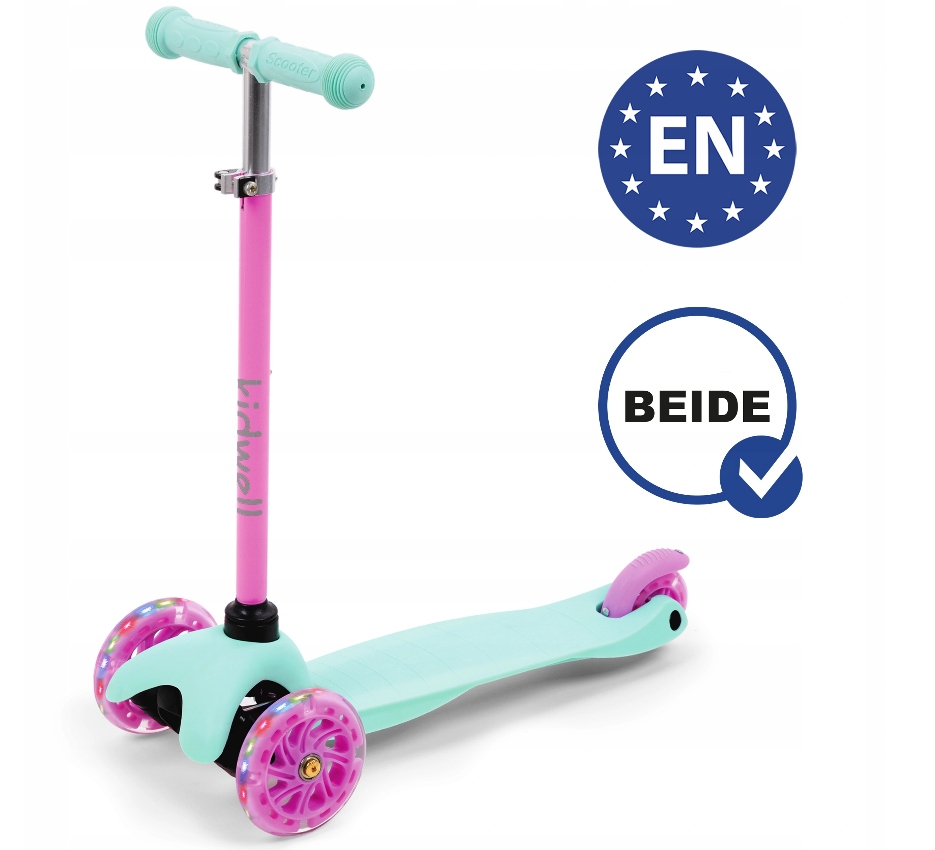 HULAJNOGA TRÓJKOŁOWA BALANSOWA Kidwell UNO LED Liczba kół 3