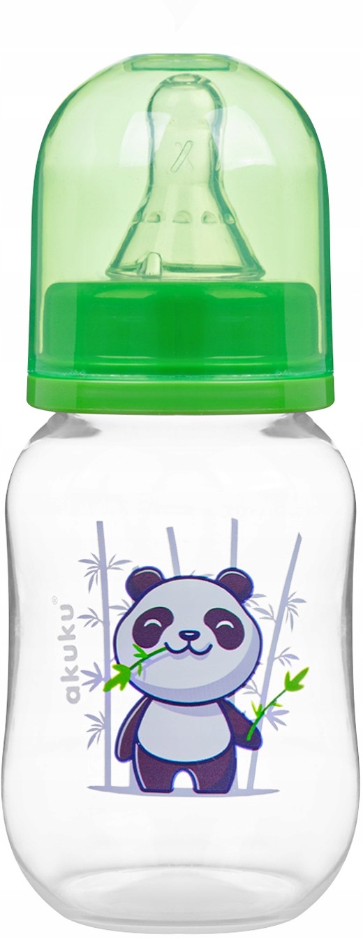 AKUKU BUTELKA DO KARMIENIA WĄSKOOTWOROWA 125ml 0m+