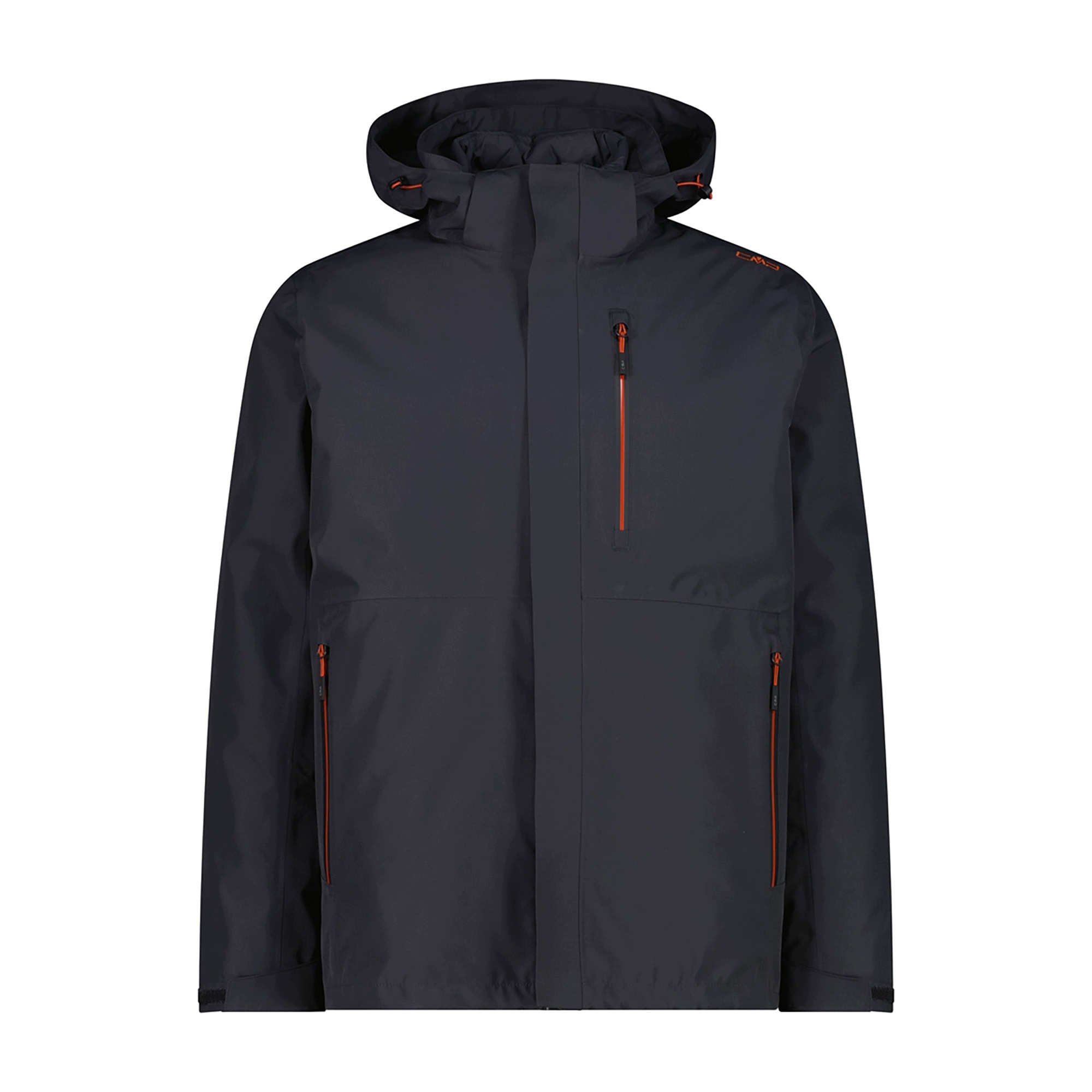 Kurtka ocieplana męska Cmp 36Z2257D Zip Hood Detachable Inn antracite