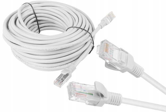 

Kabel Sieciowy Utp RJ45 Kat 5E Patchcord Lan 30M