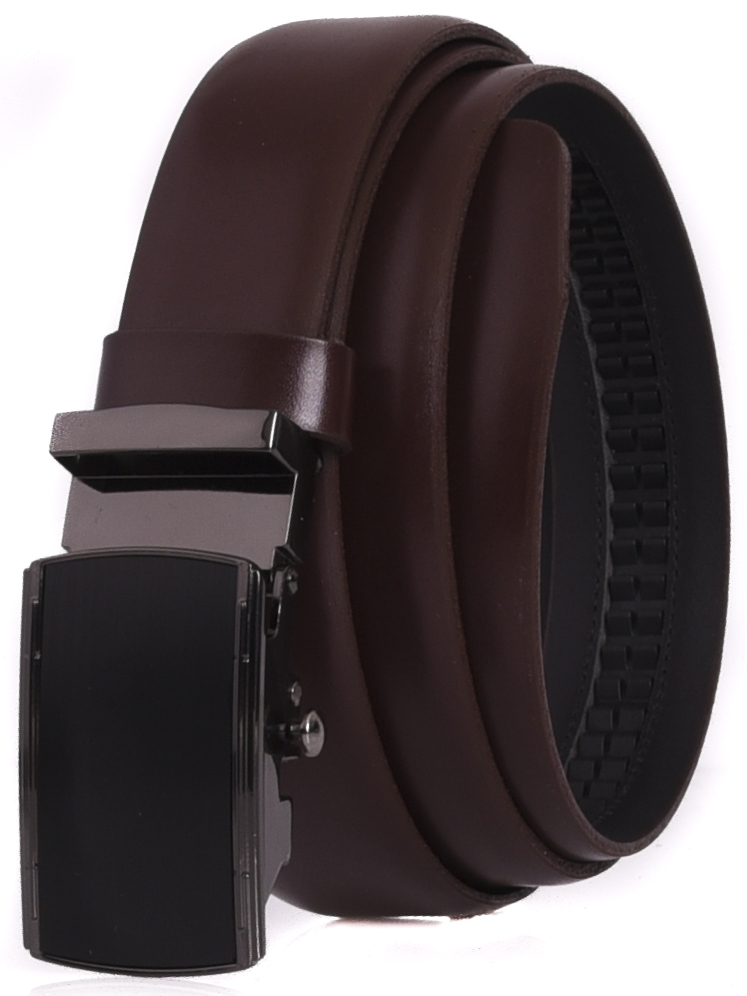 

Skórzany Pasek Męski Automat 3,2cm Garnitur c.BRĄZ