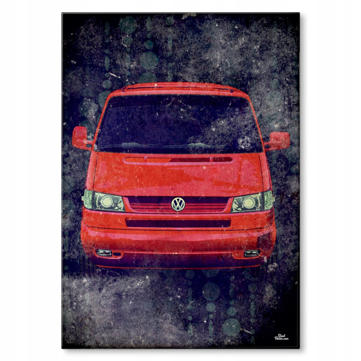 Kovový plakát Volkswagen T4 Dárek 42 x 59 cm