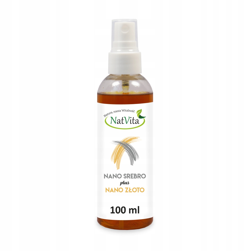 

Nano Srebro 100ppm +Nano Złoto 20ppm 100ml NatVita