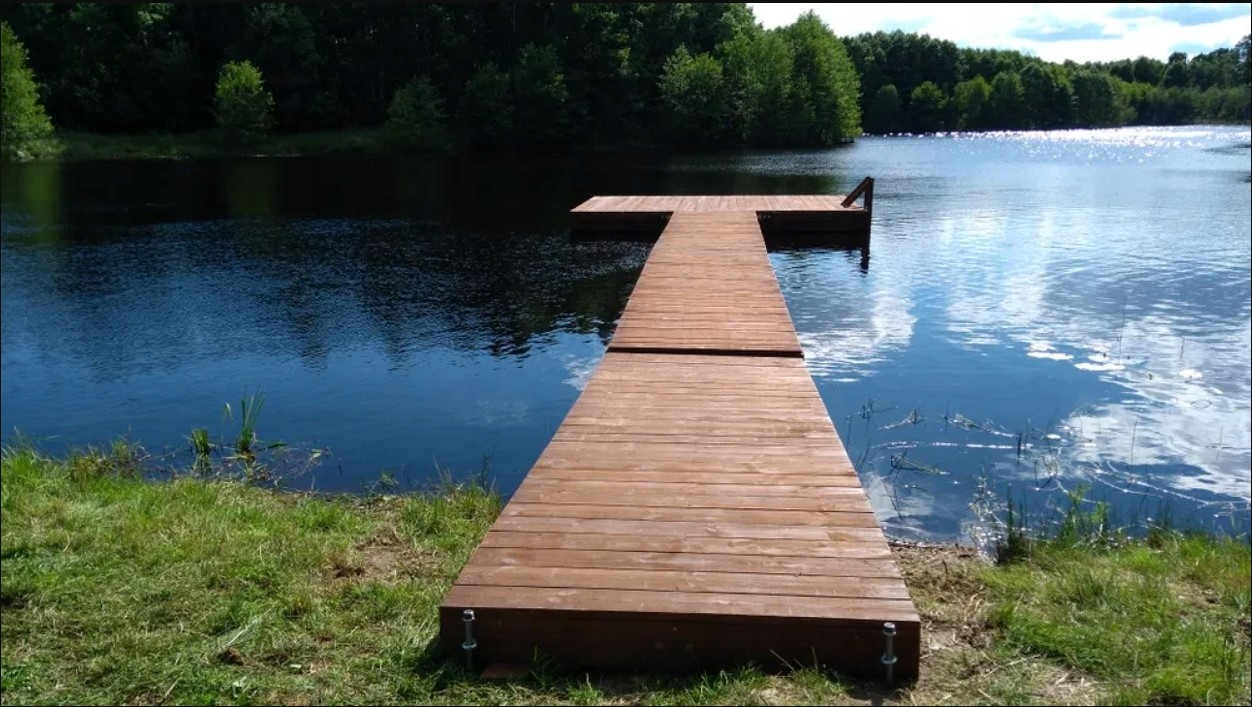 Плавучий Причал Плот Причал Причал Модуль