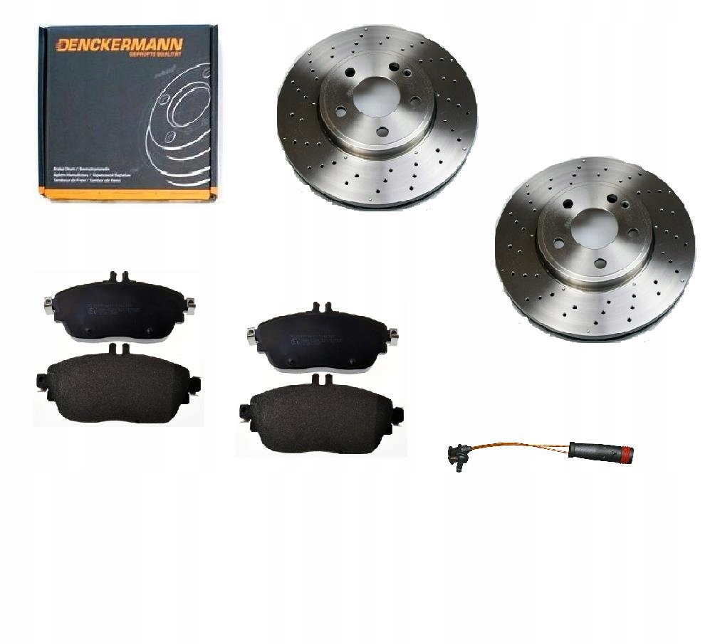 Kotouče Mercedes Gla X156 2013 Přední Sada