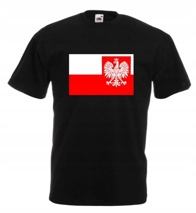 

Koszulka męska Flaga Polska Orzełek XL