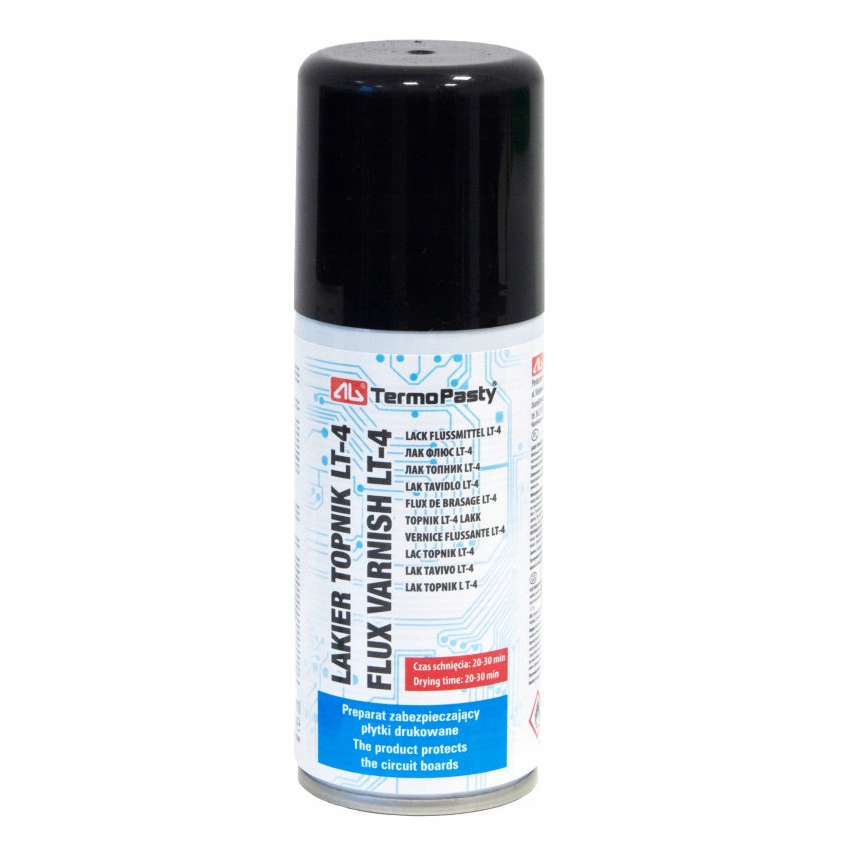 LAKIER TOPNIK LT-4 100ML TECHREBAL PCB ZAPOBIEGA UTLENIANIU DO LUTOWANIA
