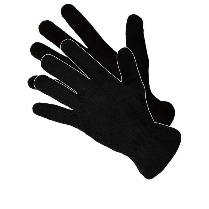 RĘKAWICE POLAROWE CIEPŁE CZARNE rPOLAR r. XL 10