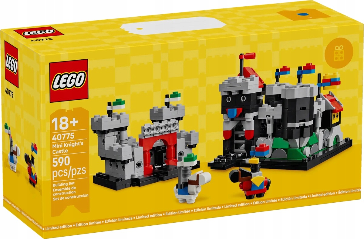 Klocki LEGO Minizamek rycerski Castle 590 elementów