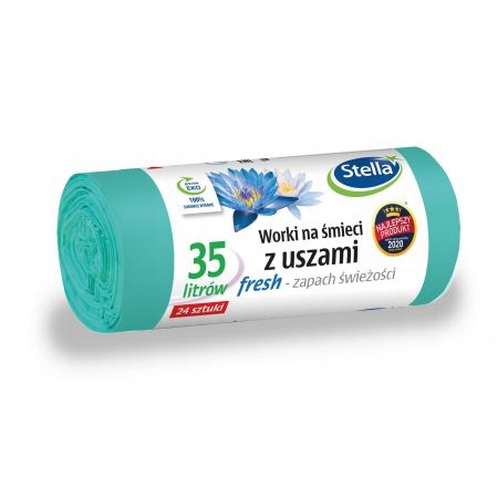 

Stella Worki na śmieci z uszami Fresh 35l 3x24szt